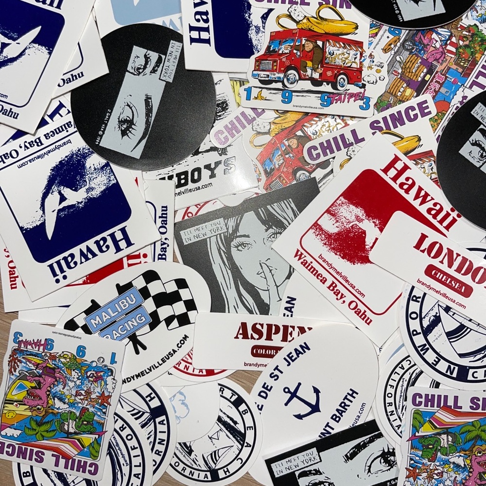 Brandy Melville Stickers (25)